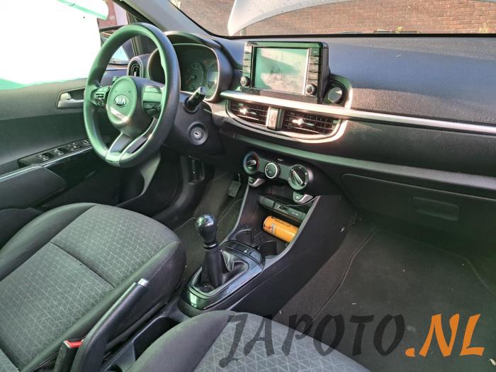 Kia Picanto 1.0 12V Sloopvoertuig (2019, Grijs)