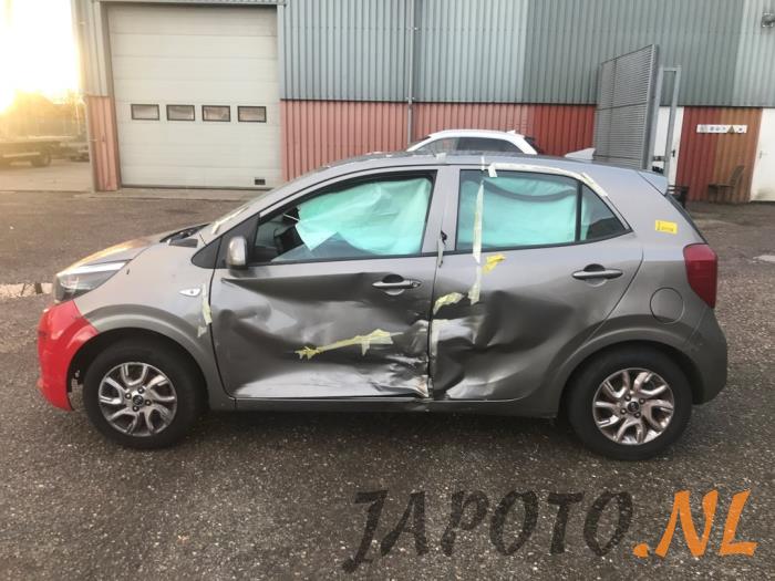 Kia Picanto 1.0 12V Sloopvoertuig (2019, Grijs)