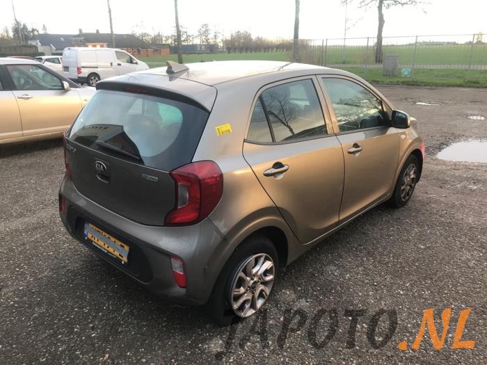 Kia Picanto 1.0 12V Sloopvoertuig (2019, Grijs)