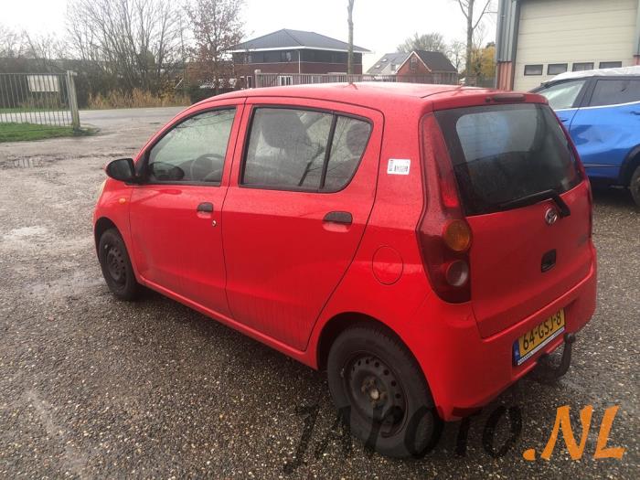 Daihatsu Cuore 1.0 12V DVVT Sloopvoertuig (2008, Rood)
