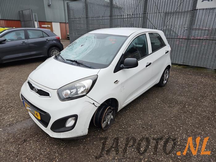 Kia Picanto 1.0 12V Sloopvoertuig (2012, Wit)