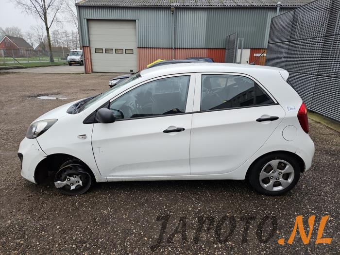 Kia Picanto 1.0 12V Sloopvoertuig (2012, Wit)