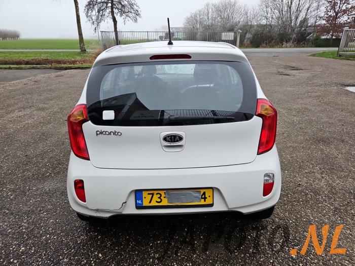 Kia Picanto 1.0 12V Sloopvoertuig (2012, Wit)