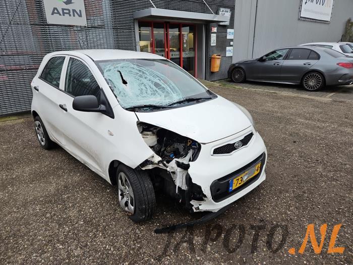 Kia Picanto 1.0 12V Sloopvoertuig (2012, Wit)