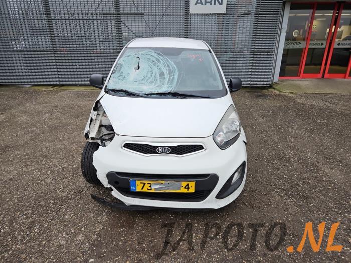 Kia Picanto 1.0 12V Sloopvoertuig (2012, Wit)