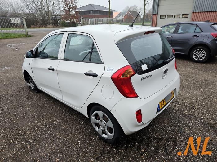 Kia Picanto 1.0 12V Sloopvoertuig (2012, Wit)