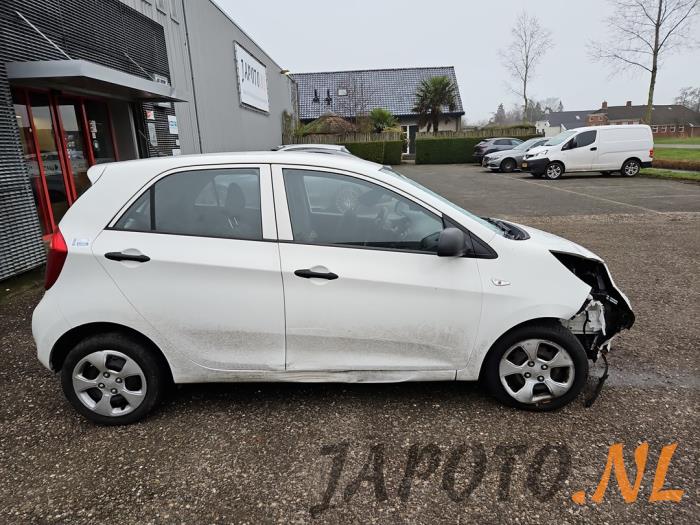 Kia Picanto 1.0 12V Sloopvoertuig (2012, Wit)