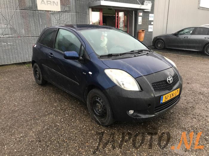 Toyota Yaris II 1.4 D-4D Sloopvoertuig (2007, Blauw)
