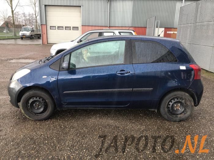 Toyota Yaris II 1.4 D-4D Sloopvoertuig (2007, Blauw)