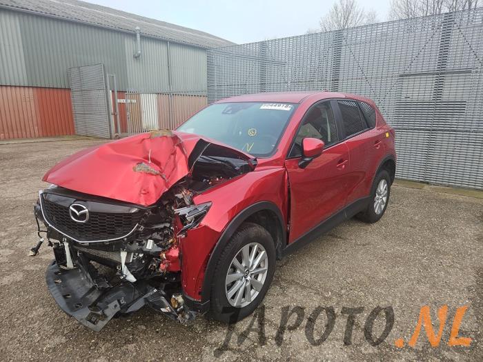 Mazda CX-5 I 2.2 Skyactiv D 150 16V 4WD Sloopvoertuig (2014, Rood)