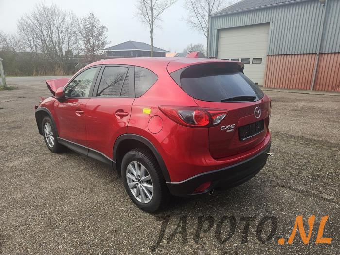 Mazda CX-5 I 2.2 Skyactiv D 150 16V 4WD Sloopvoertuig (2014, Rood)