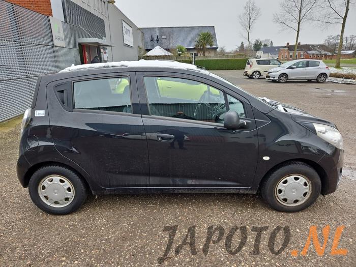 Chevrolet Spark 1.0 16V Bifuel Sloopvoertuig (2012, Zwart)