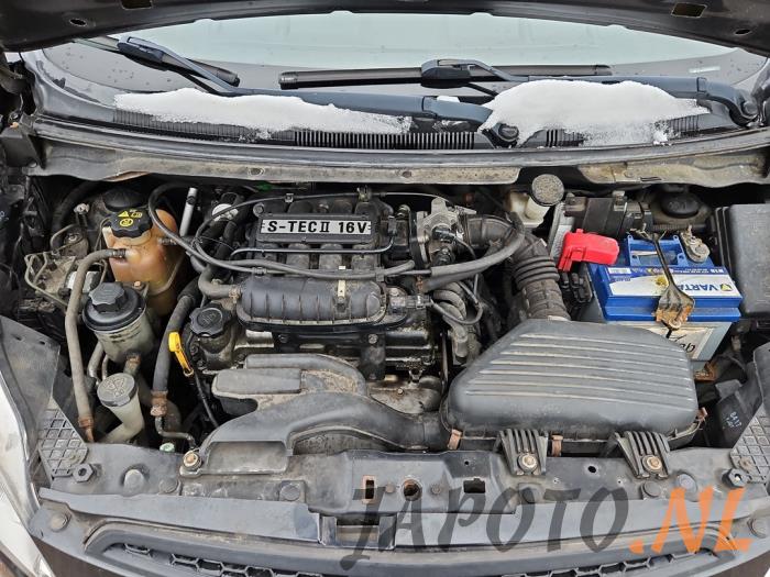 Chevrolet Spark 1.0 16V Bifuel Sloopvoertuig (2012, Zwart)