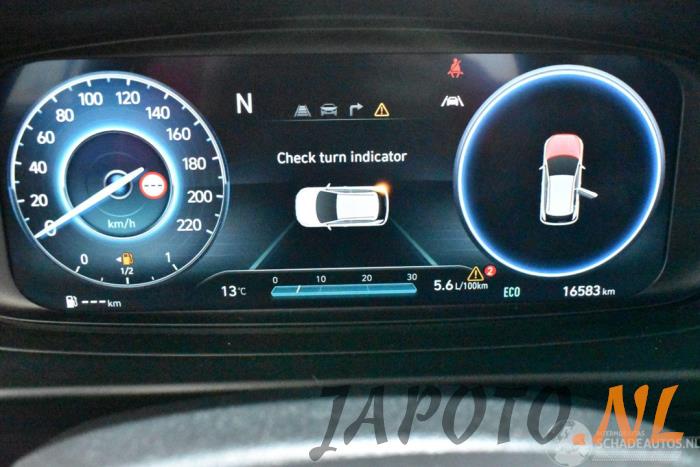 Hyundai i20 1.0 T-GDI 100 Mild Hybrid 48V 12V Sloopvoertuig (2023, Wit)