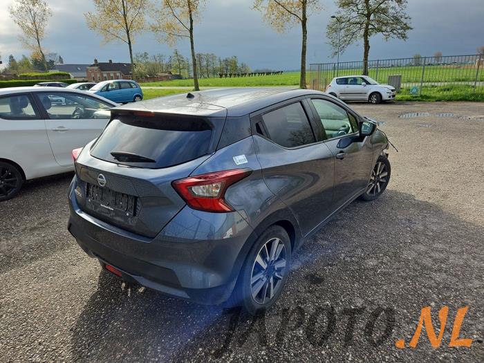 Nissan Micra 0.9 IG-T 12V Sloopvoertuig (2019, Grijs)