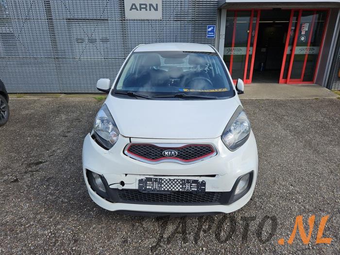 Kia Picanto 1.0 12V Sloopvoertuig (2013, Wit)
