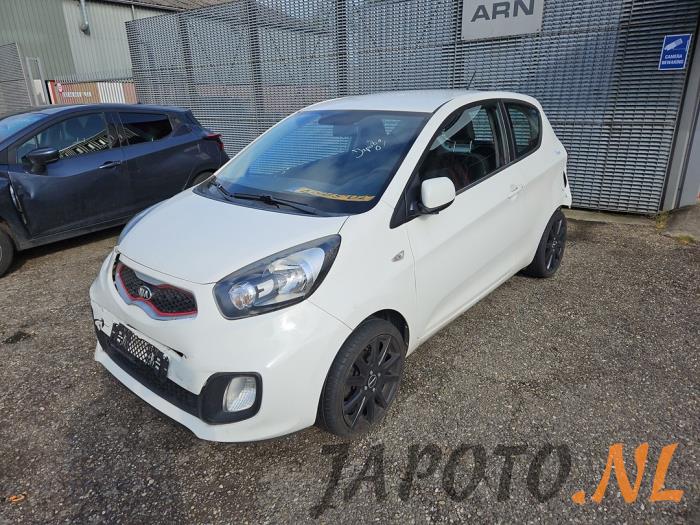 Kia Picanto 1.0 12V Sloopvoertuig (2013, Wit)