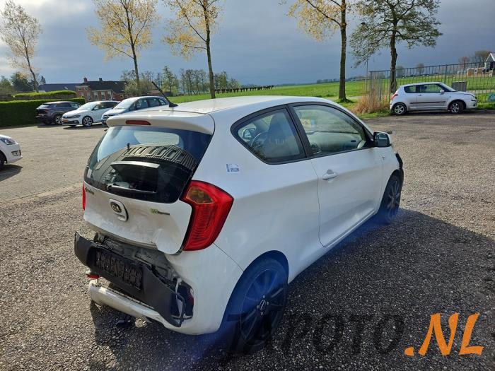 Kia Picanto 1.0 12V Sloopvoertuig (2013, Wit)