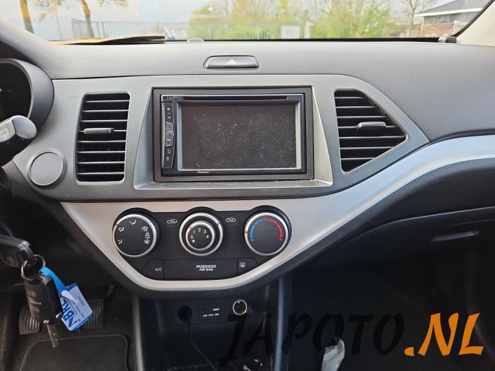 Kia Picanto 1.0 12V Sloopvoertuig (2013, Wit)