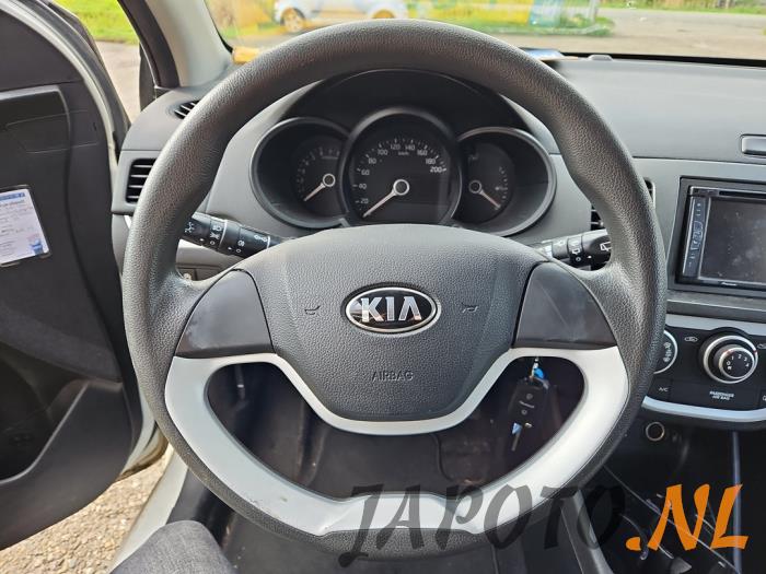 Kia Picanto 1.0 12V Sloopvoertuig (2013, Wit)