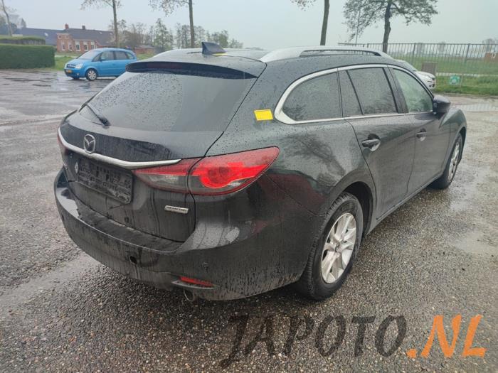 Mazda 6 SportBreak 2.2 SkyActiv-D 175 16V Sloopvoertuig (2014, Zwart)