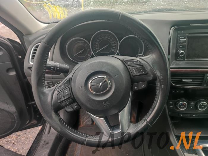 Mazda 6 SportBreak 2.2 SkyActiv-D 175 16V Sloopvoertuig (2014, Zwart)