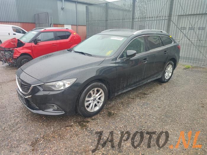 Mazda 6 SportBreak 2.2 SkyActiv-D 175 16V Sloopvoertuig (2014, Zwart)