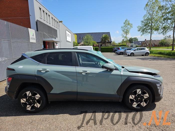 Hyundai Kona 1.6 GDi HEV 16V Sloopvoertuig (2024, Groen)