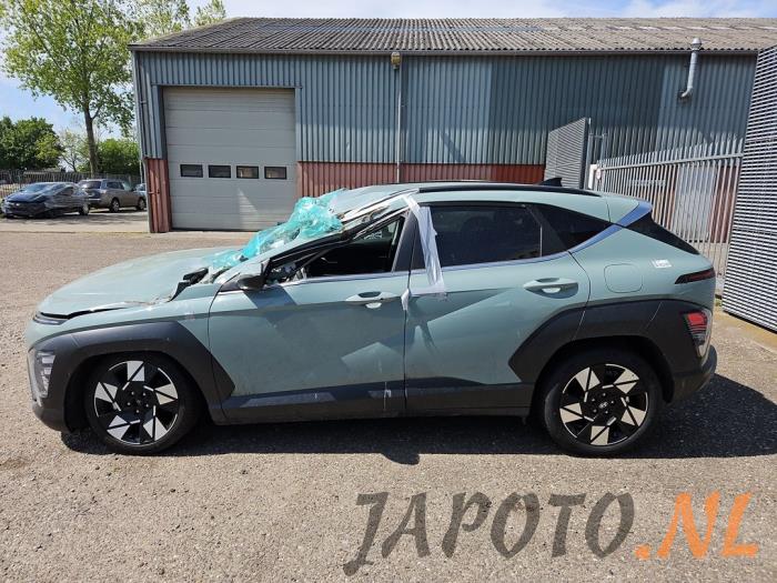 Hyundai Kona 1.6 GDi HEV 16V Sloopvoertuig (2024, Groen)