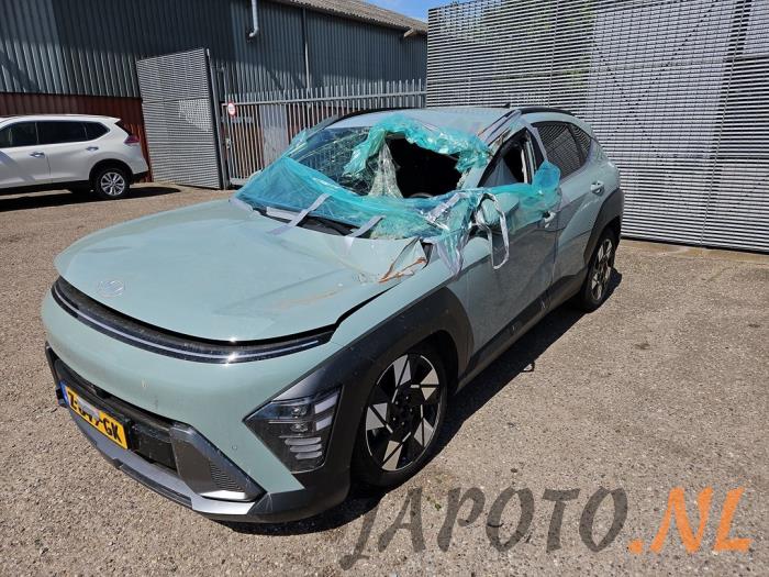 Hyundai Kona 1.6 GDi HEV 16V Sloopvoertuig (2024, Groen)