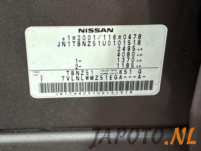 Nissan Murano 2.5 dCi 16V 4x4 Sloopvoertuig (2012, Grijs)