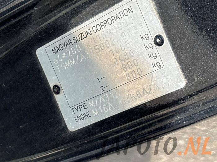 Suzuki Swift 1.6 Sport VVT 16V Sloopvoertuig (2007, Zwart)