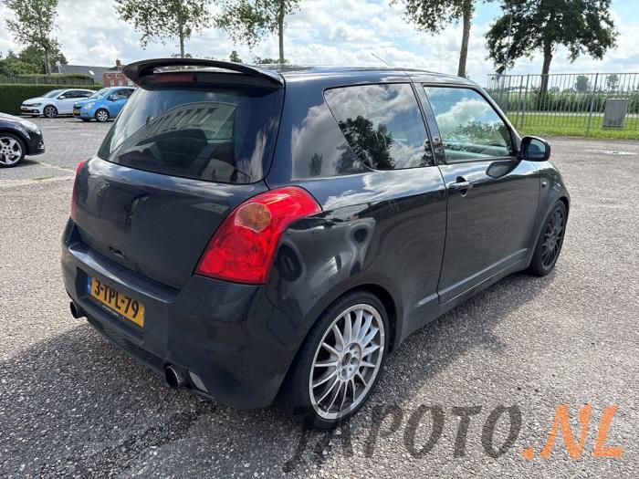 Suzuki Swift 1.6 Sport VVT 16V Sloopvoertuig (2007, Zwart)