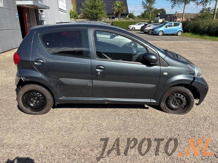 Toyota Aygo 1.0 12V VVT-i Sloopvoertuig (2008, Grijs)
