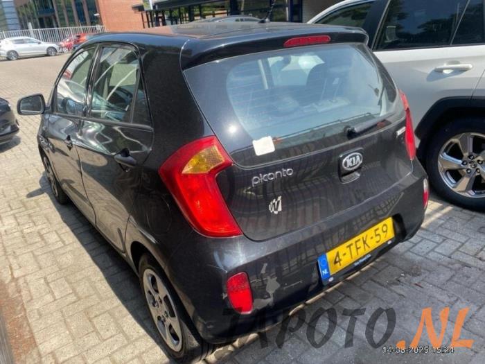 Kia Picanto 1.0 12V Sloopvoertuig (2014, Zwart)