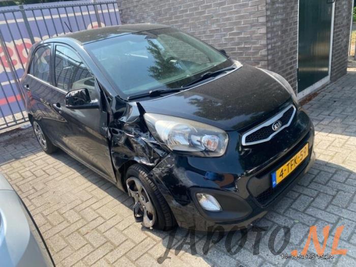 Kia Picanto 1.0 12V Sloopvoertuig (2014, Zwart)
