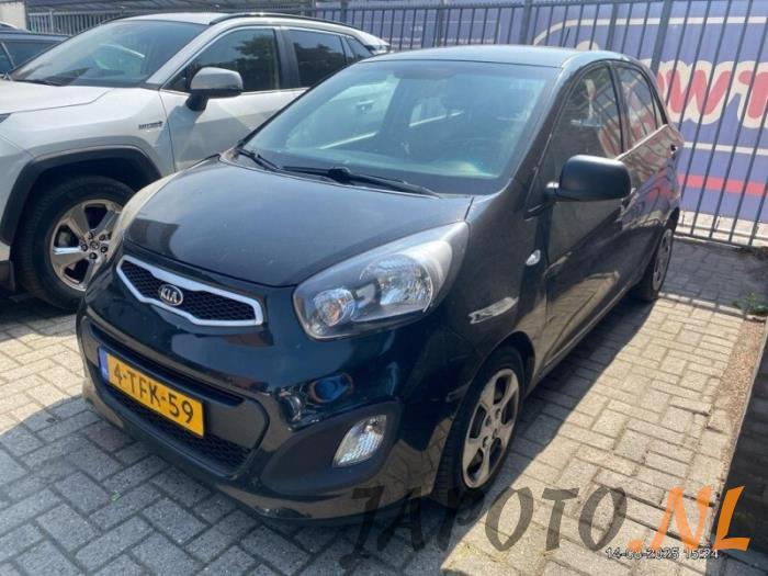 Kia Picanto 1.0 12V Sloopvoertuig (2014, Zwart)