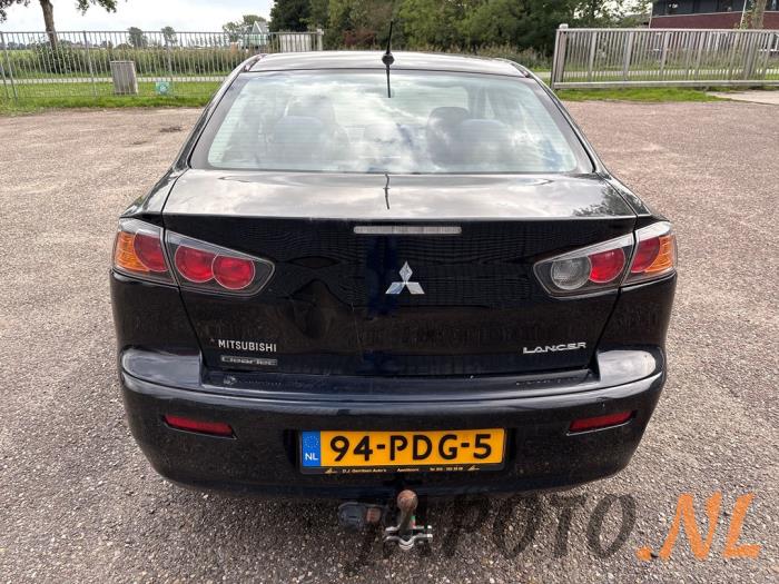 Mitsubishi Lancer Sports Sedan 1.6 MIVEC 16V Sloopvoertuig (2011, Zwart)