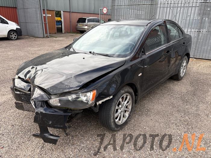 Mitsubishi Lancer Sports Sedan 1.6 MIVEC 16V Sloopvoertuig (2011, Zwart)