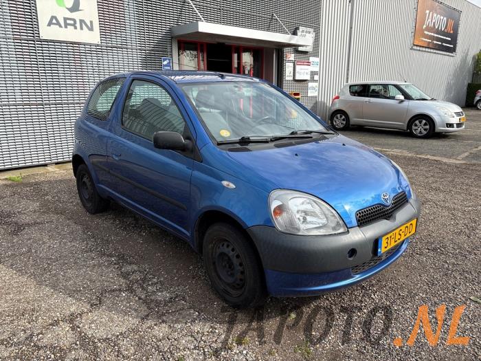 Toyota Yaris 1.0 16V VVT-i Sloopvoertuig (2003, Blauw)