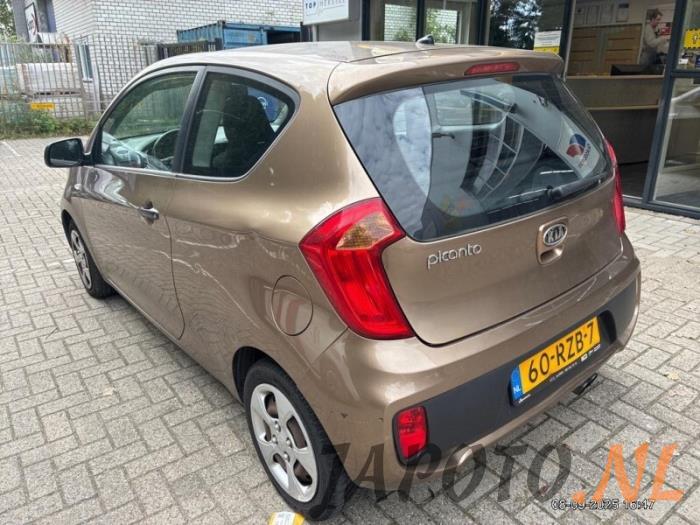 Kia Picanto 1.0 12V Sloopvoertuig (2011, Bruin)