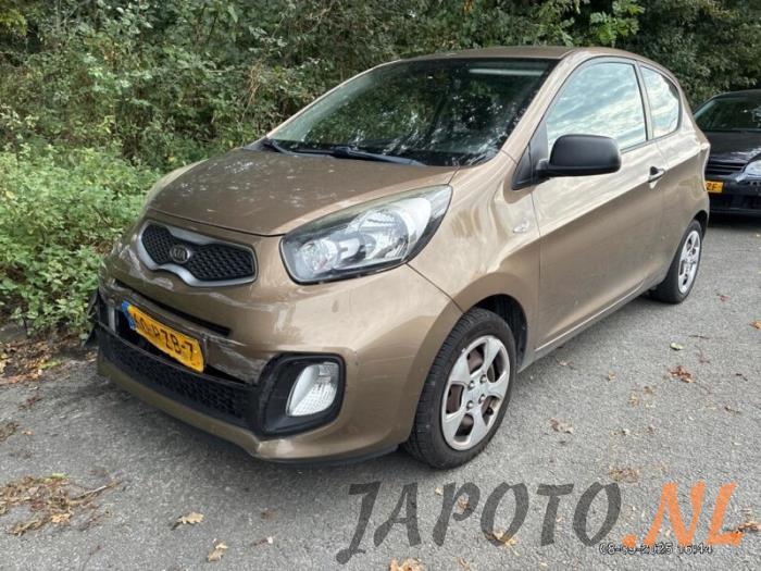 Kia Picanto 1.0 12V Sloopvoertuig (2011, Bruin)