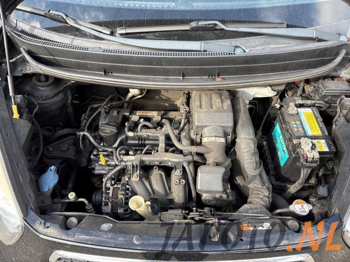 Kia Picanto 1.0 12V Sloopvoertuig (2012, Zwart)
