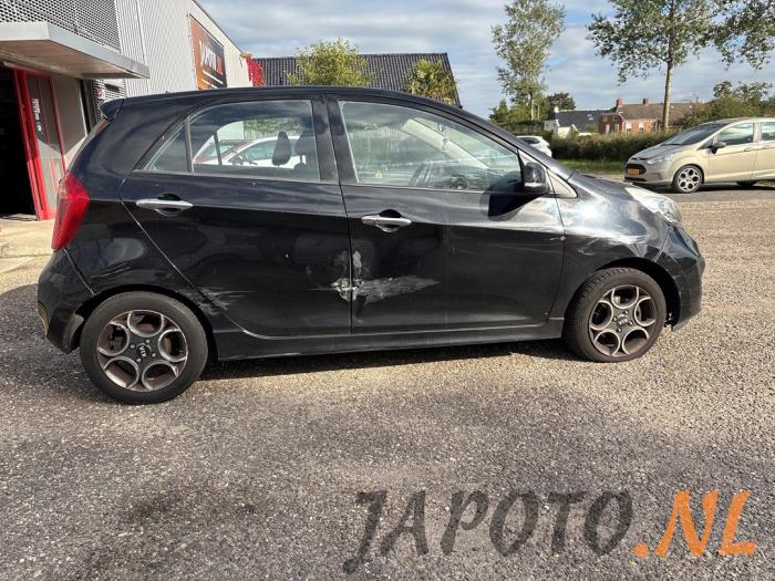 Kia Picanto 1.0 12V Sloopvoertuig (2012, Zwart)