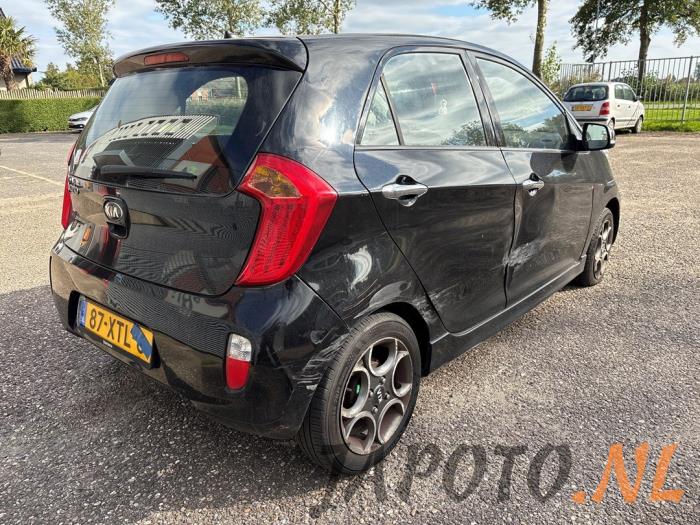 Kia Picanto 1.0 12V Sloopvoertuig (2012, Zwart)