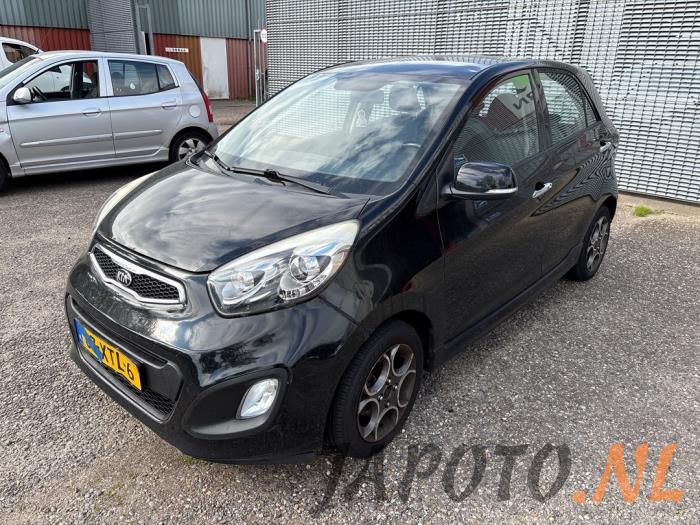Kia Picanto 1.0 12V Sloopvoertuig (2012, Zwart)