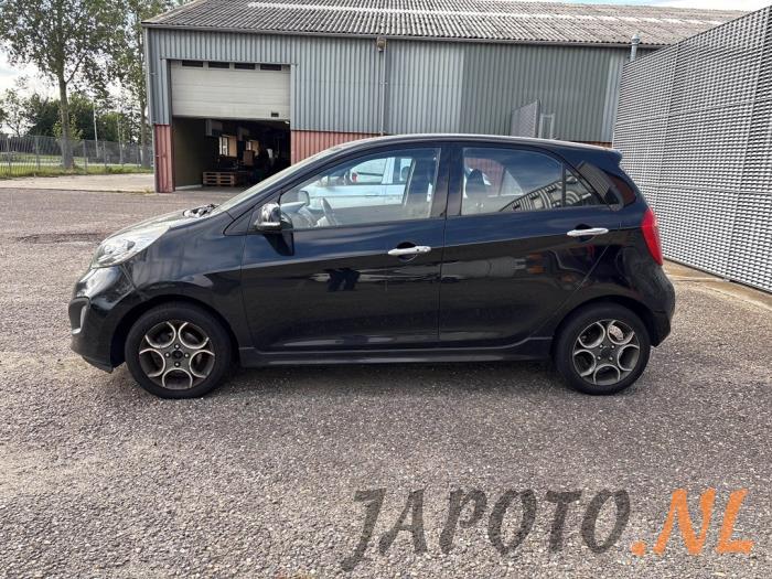 Kia Picanto 1.0 12V Sloopvoertuig (2012, Zwart)