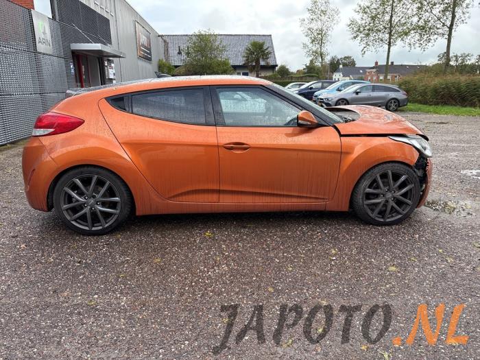 Hyundai Veloster 1.6 GDI 16V Sloopvoertuig (2012, Oranje)