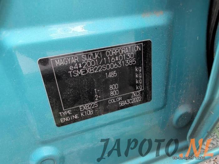 Suzuki Splash 1.0 12V Sloopvoertuig (2011, Groen)