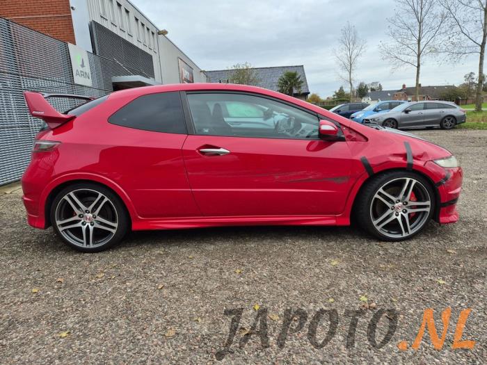 Honda Civic 2.0i Type R VTEC 16V Sloopvoertuig (2007, Rood)